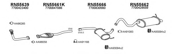 VENEPORTE 550491 Exhaust System